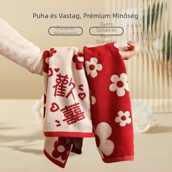 Pamut Jacquard arctörölköző • 32s fonal • 120–140 g • Márka: Dumeier