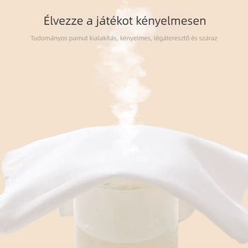 Gyerekeknek szánt izzadságszívó törölköző, 100% pamut géz anyagból, légáteresztő hátoldal, nagy méret, tavasz-nyár