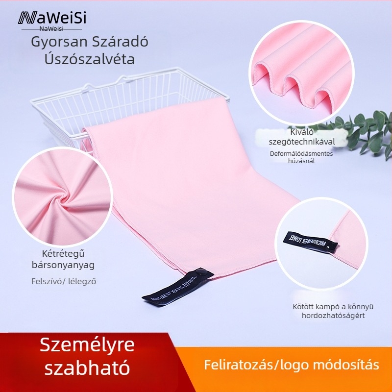 Navis mikroszálas sporttörölköző, 200 g/m², gyors száradás 0–5 s, poliészter rost tartalom