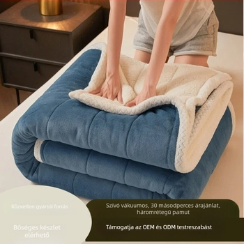 Beibe velvet pléd, 500–800 g, egész éves használatra, testreszabható feldolgozás