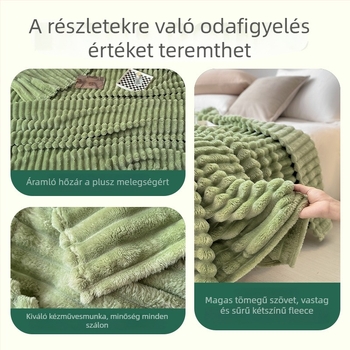 Flanel takaró, Poliészter, 1000-1500 g, minden évszakra, testreszabható