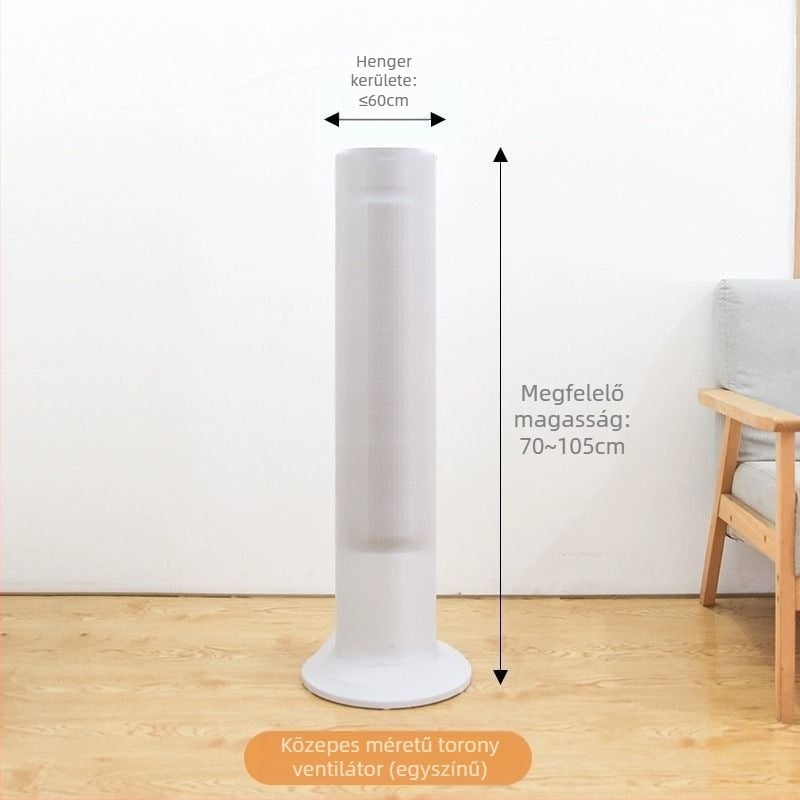 Torony ventilátor porvédő, szövet, Ligelang, testreszabható, japán stílus