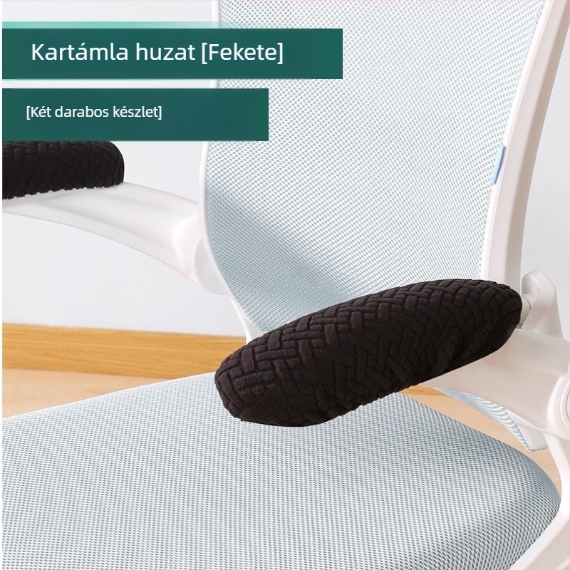 Minimalista irodai szék karvédő huzat, univerzális, vastag plüss fleece, halszálka mintával, folt- és kopásálló