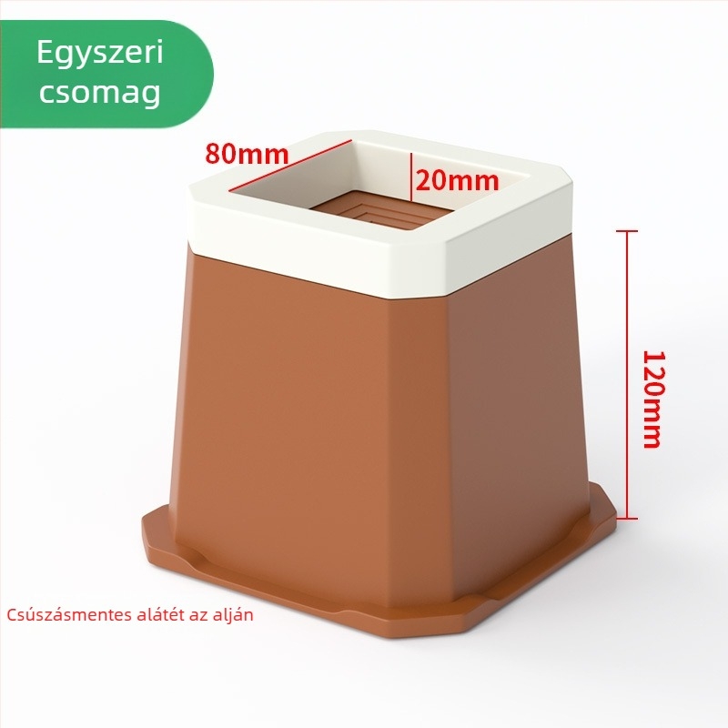 Állítható székláb-emelők talppal – csúszásmentes, karcálló, nedvességálló