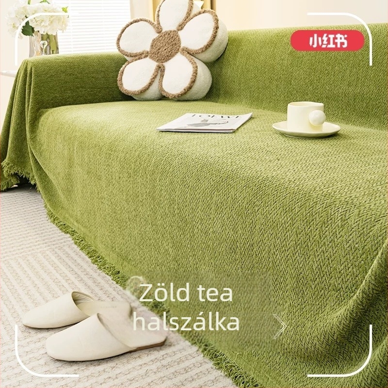 Teljes lefedésű kanapéhuzat, univerzális, északi minimalist Stílus, minden évszakra, csúszásmentes ülőpárna