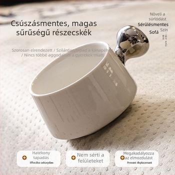 Kanapé párna, doilyszerű alak, chenille anyag, virágos mintázat, moduláris kanapéval kompatibilis, letisztult stílus