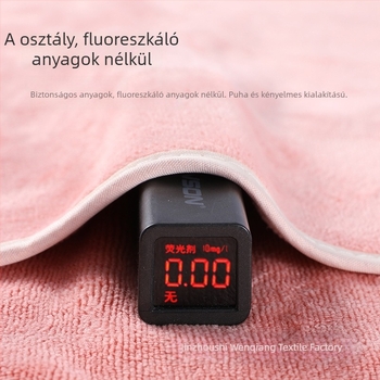 Vastagított nedvszívó arctörölköző, szálhullásmentes kivitelben, hímzett betűkkel, pár számára, puha, uniszex