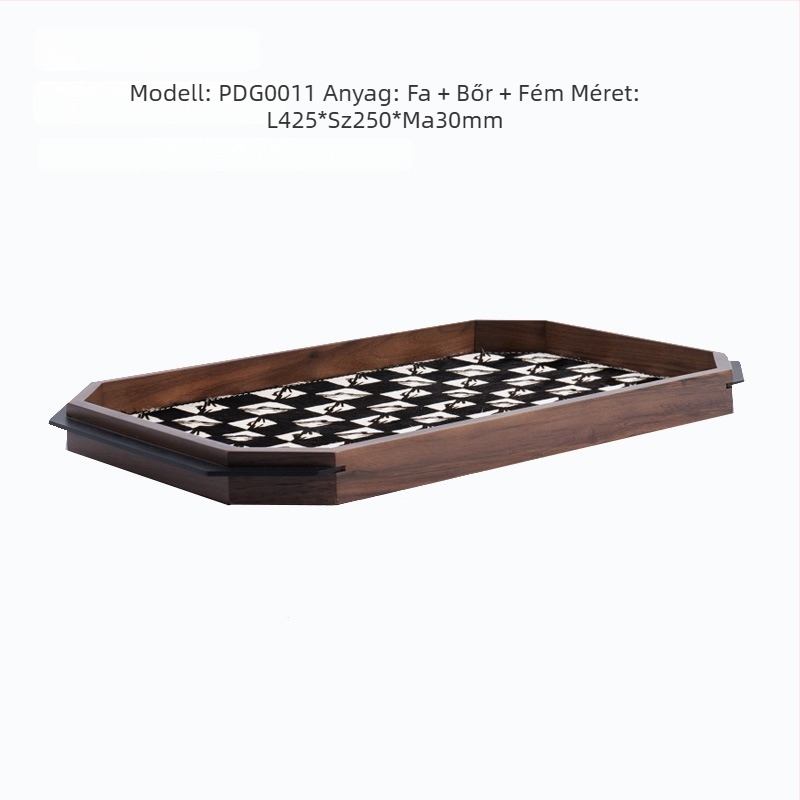 Ékszer-tálca kiállítás – fa, intarzia felület, kézzel készített, testreszabható