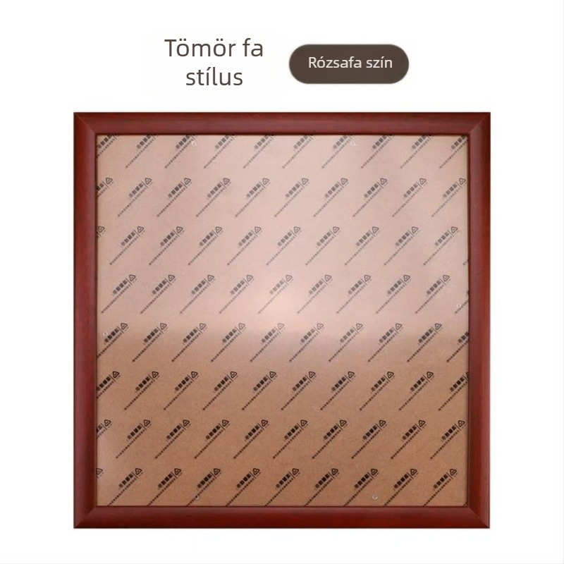 4 darabos képkeret készlet, négyszög alakú, tömörfa és kompozitfa, kínai festményekhez és kalligráfiához