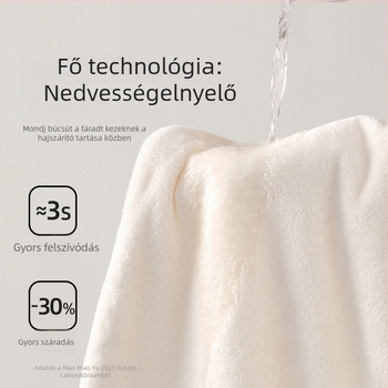 Drizzle hajtakaró sapka, korall fleece, 150D, cut pile, 140–169 g