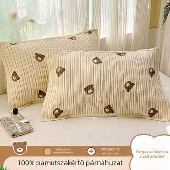 Párnahuzat, quiltelt pamutból, több mint 95% pamut, 40s szövet, reakciós festés