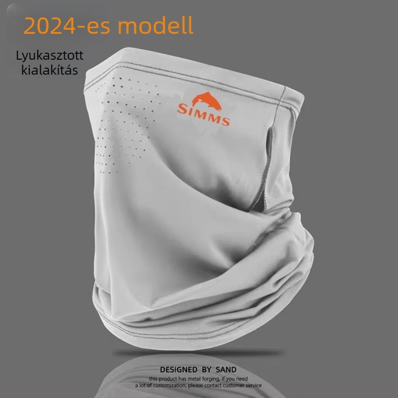Etno stílusú Ice Silk anyagú arcturbán napvédelmére, kültéri kerékpározáshoz, légáteresztő, gyorsan száradó