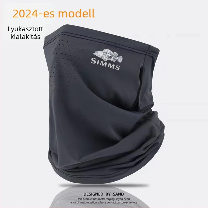 Etno stílusú Ice Silk anyagú arcturbán napvédelmére, kültéri kerékpározáshoz, légáteresztő, gyorsan száradó