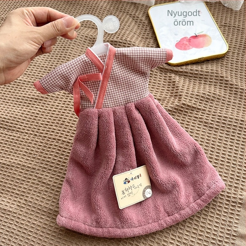 Kéztörlő, korall bársony, 150D, 80–100 g, varrott szegéllyel, Aliro