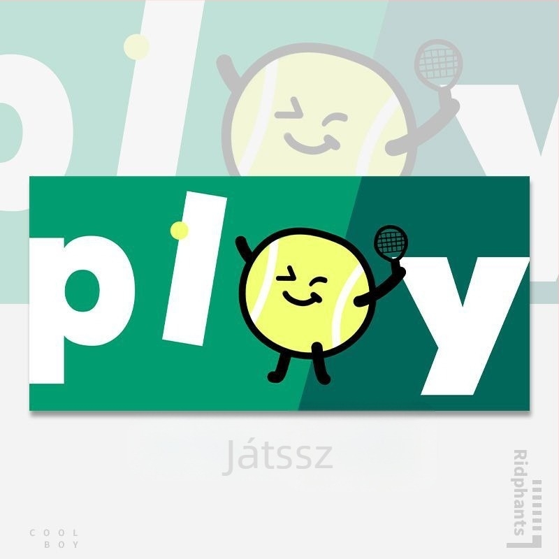 Sportos törölköző szabadtéri használatra — könnyed stílus, csíkos minta, gyorsan száradó