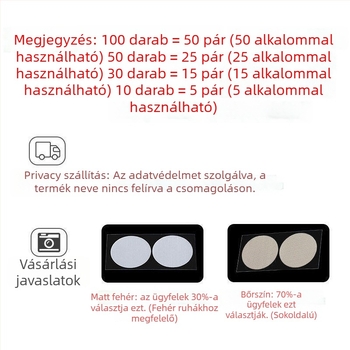 Férfi mellbimbó patch – nemszőtt anyag, vékony, nyom nélkül, South Star