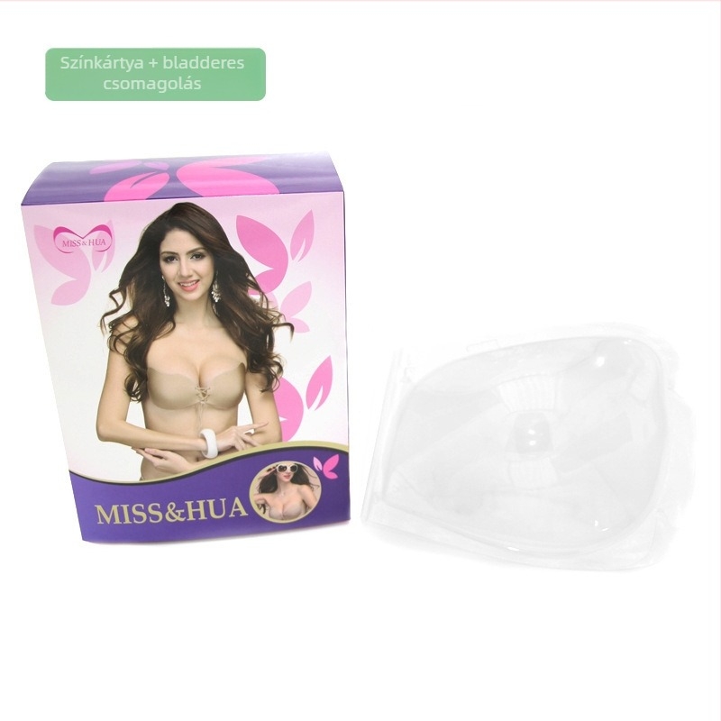 MISS&HUA Szilikon melltartó csomagoló doboz – Lala Goddess, Vastagított, Légáteresztő
