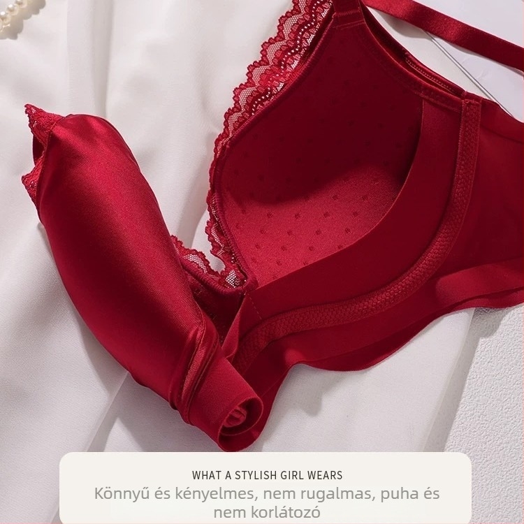 Formázó női fehérnemű készlet, 3/4 kosár, vékony formázó kosár, nejlon anyag, csipke, rögzített vállpántok
