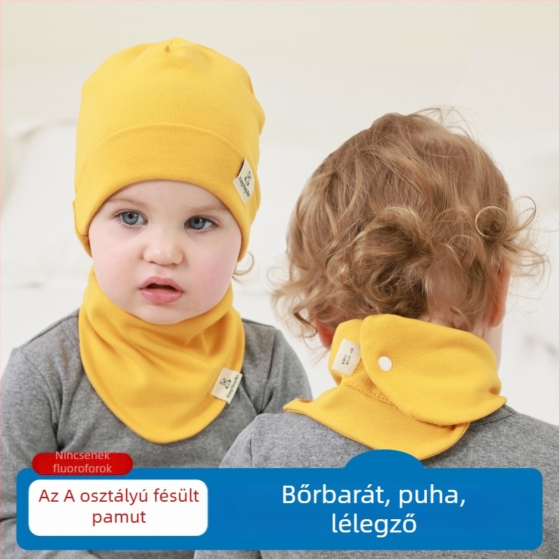 Pamut háromszög kendő babáknak, uniszex, multifunkcionális termikus kiegészítő belső és külső használatra, drool bib