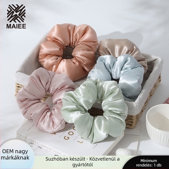 Maiee Mulberry selyem hajgumi, kézzel készített, 22 Momme