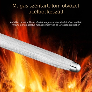 Késekhez élező rúd – magas széntartalmú acél, professzionális, univerzális stílus, 2022 tavaszán bemutatva