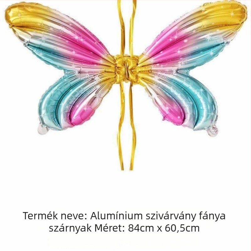 Alumíniumfóliás ballon – idegen alakú, 60 hüvelyk vagy nagyobb, fotó kellék utcai standokhoz és Gyermeknapra