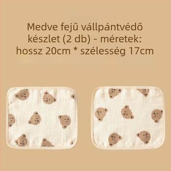 Mimuhouse Bébi babakocsi Sálkendő - géz, 100% pamut, nedvszívó, uniszex, 0–3 év