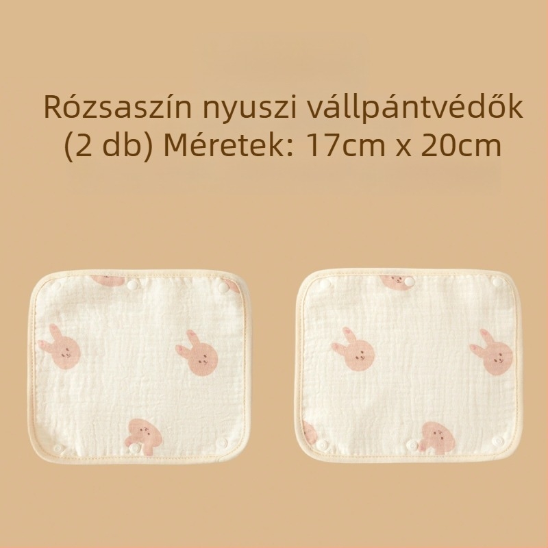 Mimuhouse Bébi babakocsi Sálkendő - géz, 100% pamut, nedvszívó, uniszex, 0–3 év