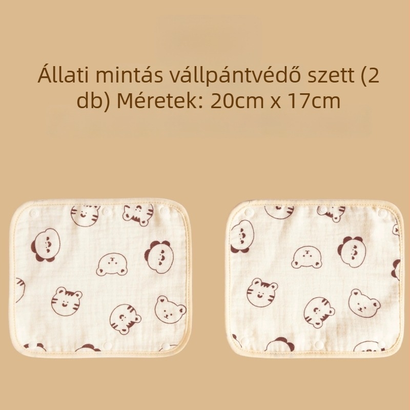 Mimuhouse Bébi babakocsi Sálkendő - géz, 100% pamut, nedvszívó, uniszex, 0–3 év