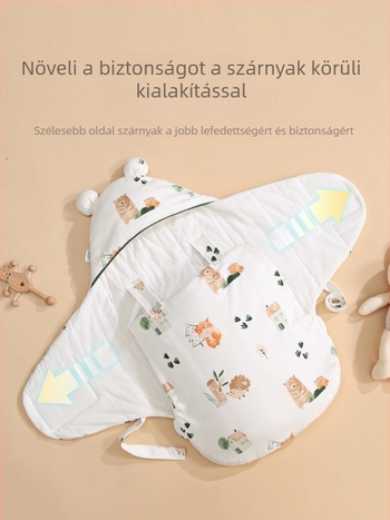 Hálózsák babáknak, 95% pamut anyag, töltet 100% pamut, egész éves használatra, újszülötteknek, Bolin Lily