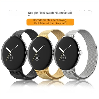Google Pixel Watch 41/45 mm Milánói fém mágneses szíj