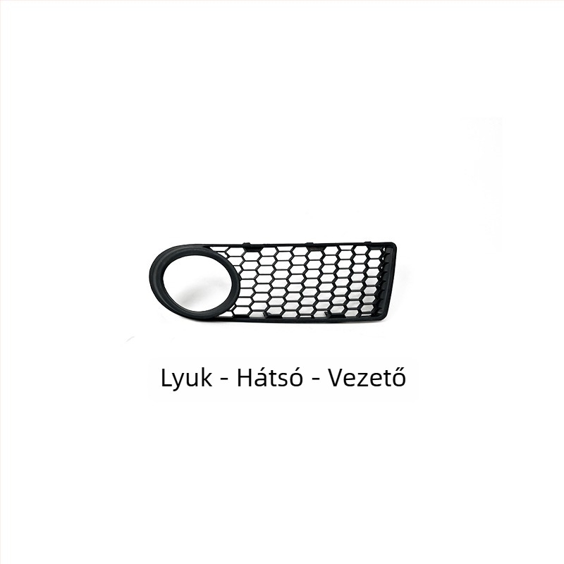 Beetle 06-10-hez elülső ködlámpa keret, alsó hálóval és reflektorlemezzel (PP, 12V)