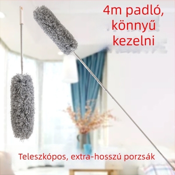 Jingsheng Szálas porfelhő kefével, körkörös fej, 175 cm, por eltávolítására otthonra és az autóba