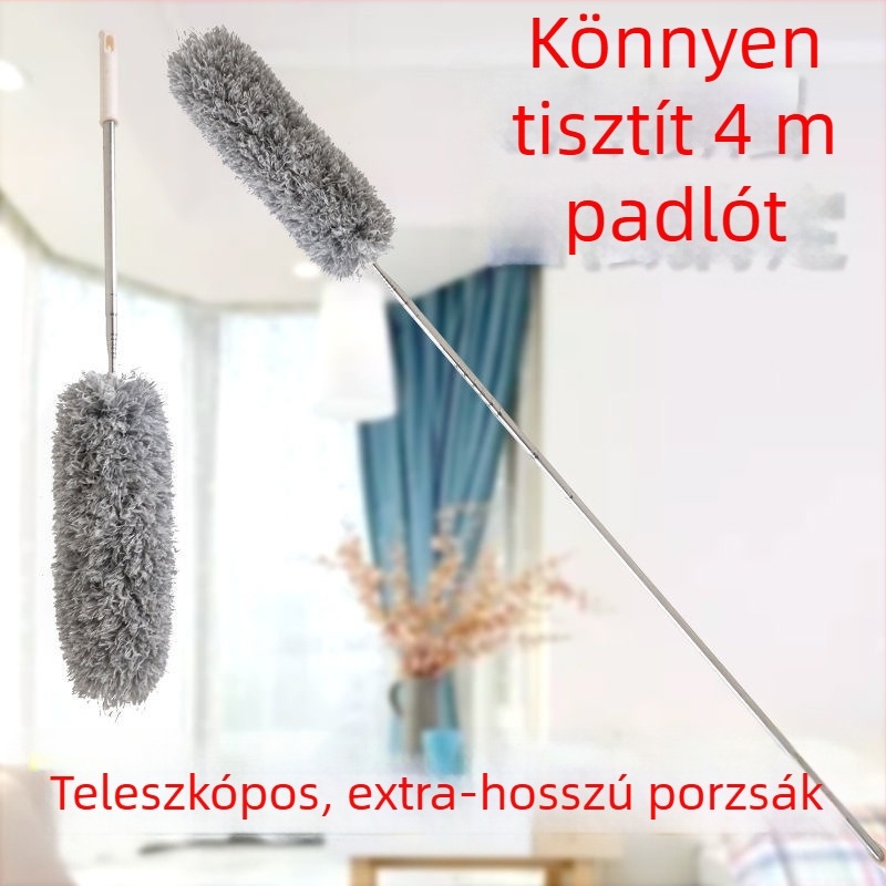 Jingsheng Szálas porfelhő kefével, körkörös fej, 175 cm, por eltávolítására otthonra és az autóba