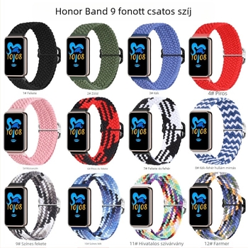 Honor Band 9-hez való szőtt csúszókapcsos szíj