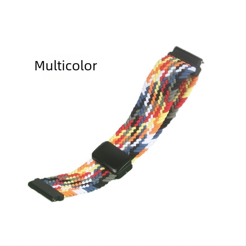 Nylon szövött óraszíj mágneses csattal az Honor Watch 5 Pro számára, sportos stílus, 15 g tömeg.