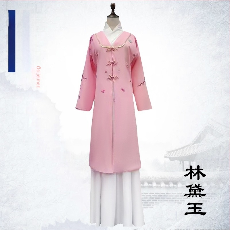 Tündérmese-stílusú televíziós kostüm Song Jiang (Water Margin) és Lin Daiyu, Jia Baoyu (Dream of the Red Chamber) karakterei alapján