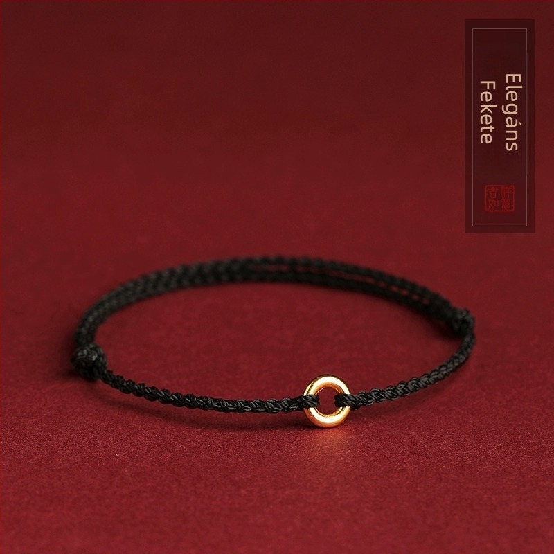 Kötél karkötő – kézzel szőtt, nemzeties stílus, uniszex, 2023 nyár, márka DU