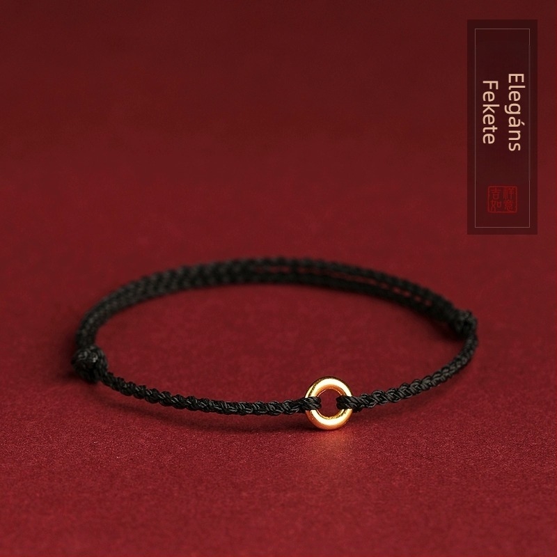 Kötél karkötő – kézzel szőtt, nemzeties stílus, uniszex, 2023 nyár, márka DU