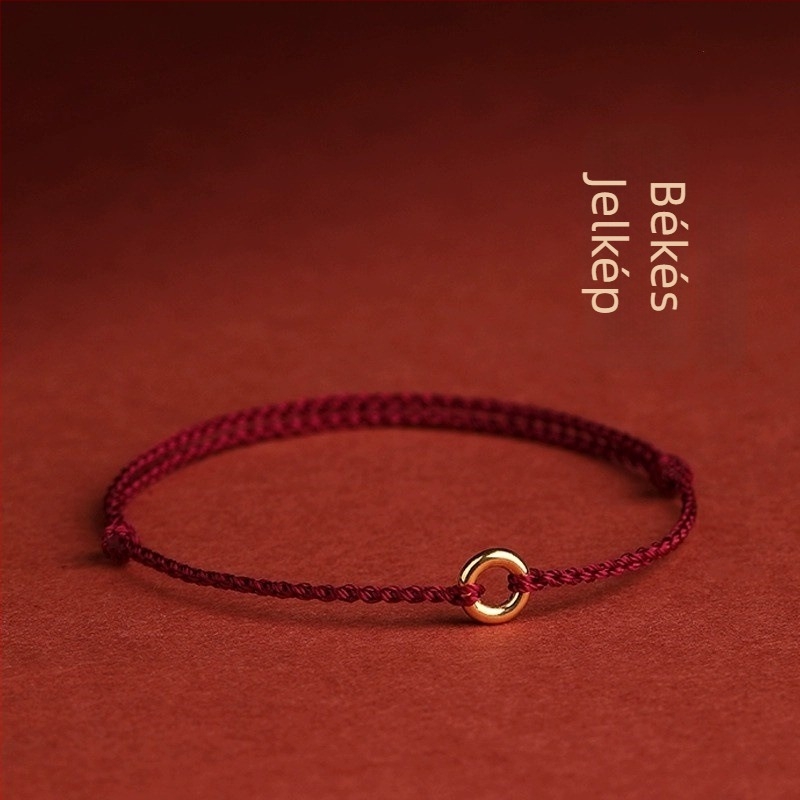 Kötél karkötő – kézzel szőtt, nemzeties stílus, uniszex, 2023 nyár, márka DU