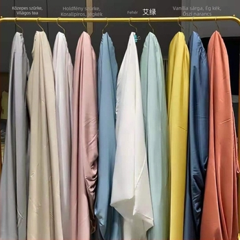 Minimalista egyszínű Tencel 60-count ágyneműkészlet: gumis lepedő, sík lepedő, párnahuzat, paplanhuzat 1,5 m ágyhoz
