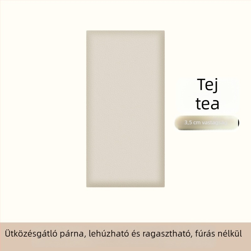 Puha bőr fejvég párna macska karma mintázattal, tatami-stílusú falkörnyezet és karcálló hátpárna
