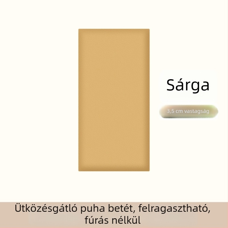 Puha bőr fejvég párna macska karma mintázattal, tatami-stílusú falkörnyezet és karcálló hátpárna