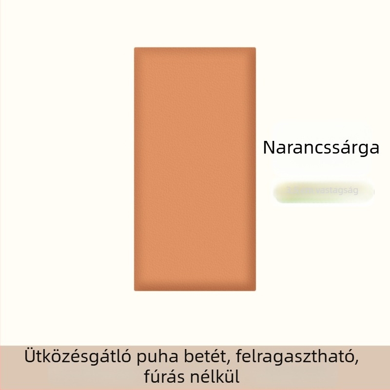 Puha bőr fejvég párna macska karma mintázattal, tatami-stílusú falkörnyezet és karcálló hátpárna