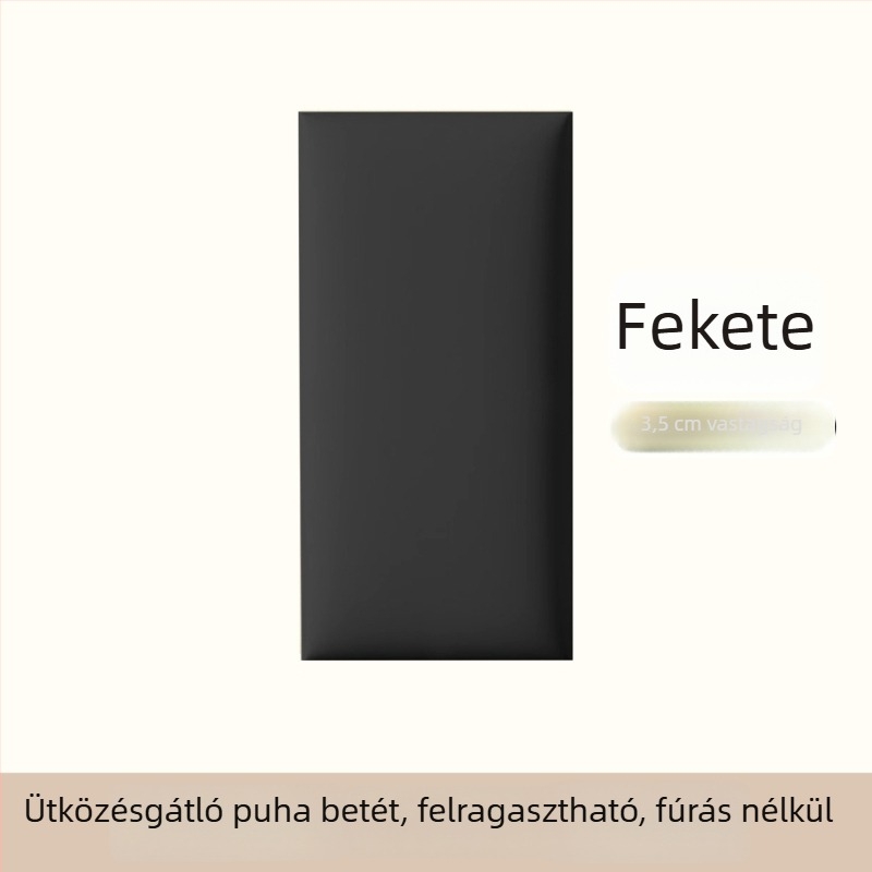 Puha bőr fejvég párna macska karma mintázattal, tatami-stílusú falkörnyezet és karcálló hátpárna