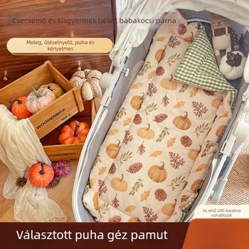 Babakocsi matrac – pamut párna 0–1 éves csecsemőknek – babapozíció