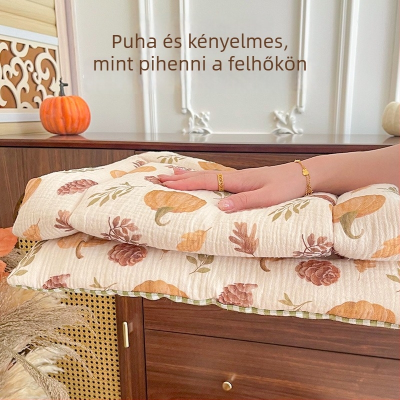 Babakocsi matrac – pamut párna 0–1 éves csecsemőknek – babapozíció