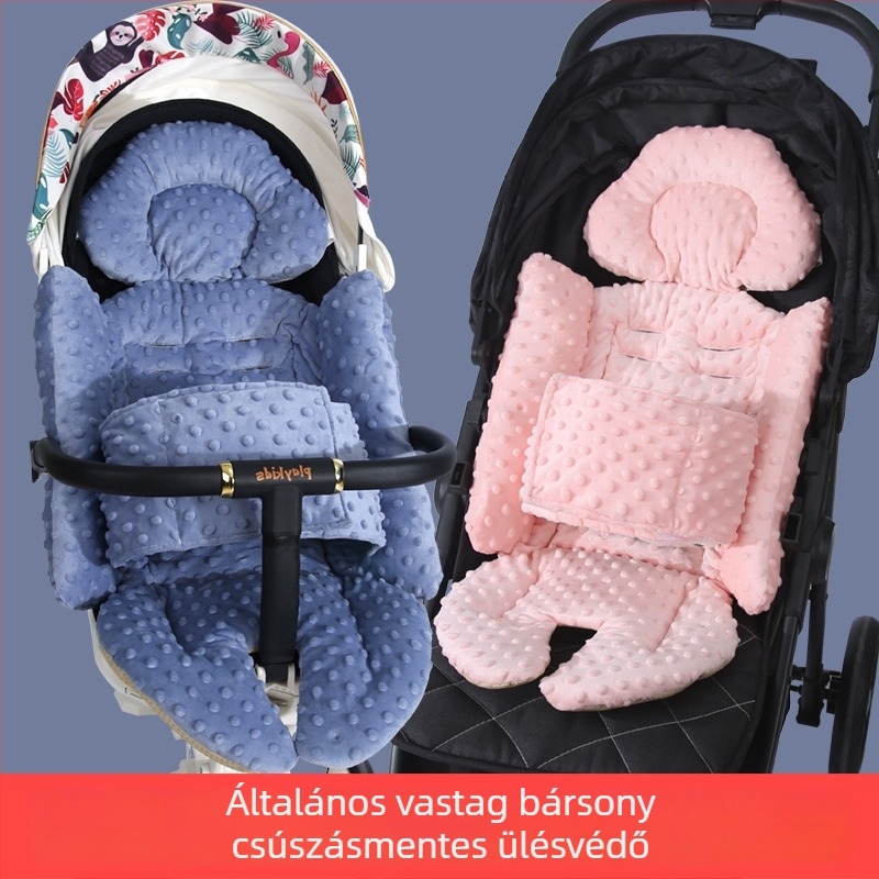 Babakocsi matrac – bean velvet, univerzális használat (kategória: babakocsi matrac; anyag: bean velvet; márka: Yishou)