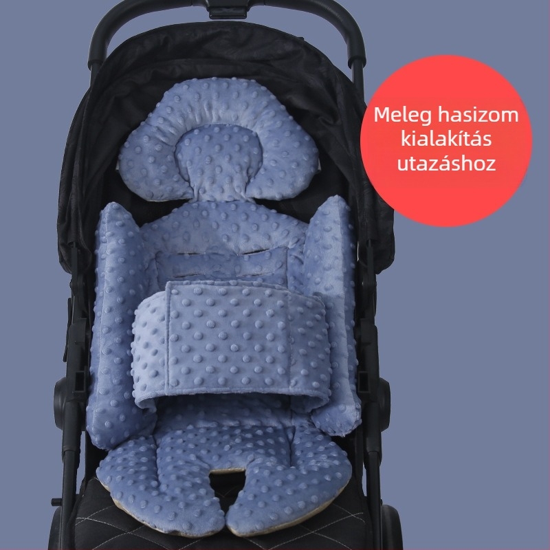 Babakocsi matrac – bean velvet, univerzális használat (kategória: babakocsi matrac; anyag: bean velvet; márka: Yishou)