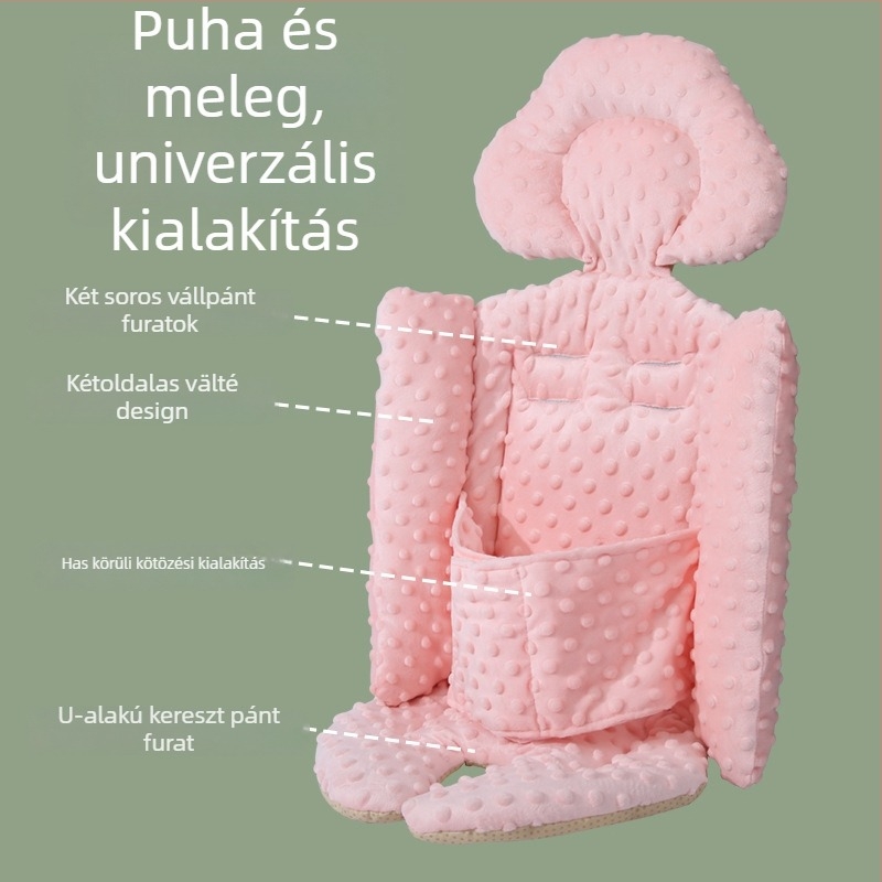 Babakocsi matrac – bean velvet, univerzális használat (kategória: babakocsi matrac; anyag: bean velvet; márka: Yishou)